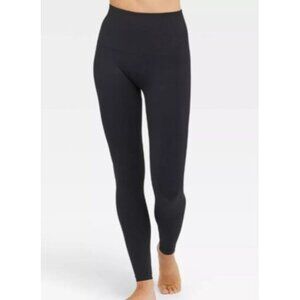 Love Your Assets By Sara Blakely Ankle-Length Shaping Tights Size 3 Black Nylon/